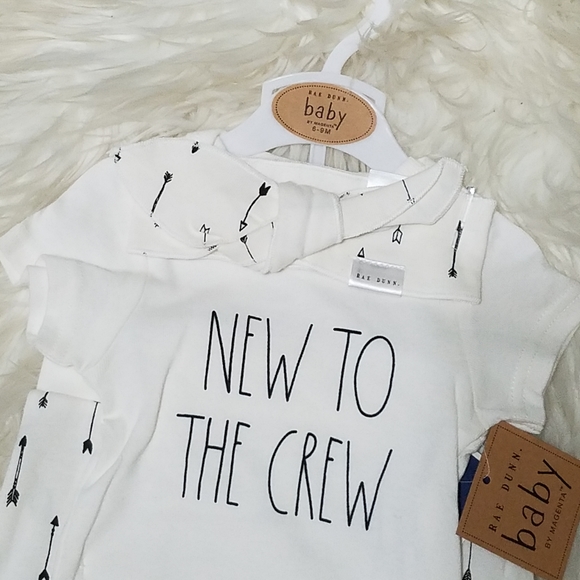 Rae Dunn Baby Girl NEW TO THE CREW Clothin… - Picture 2 of 6